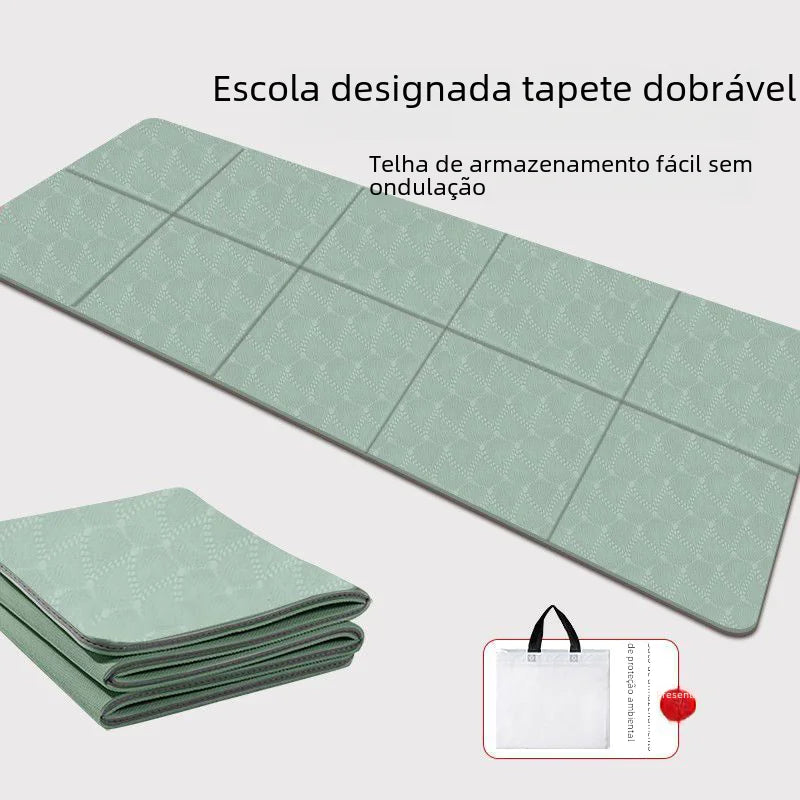 TPE Folding Yoga Mat for Napping and Relaxation